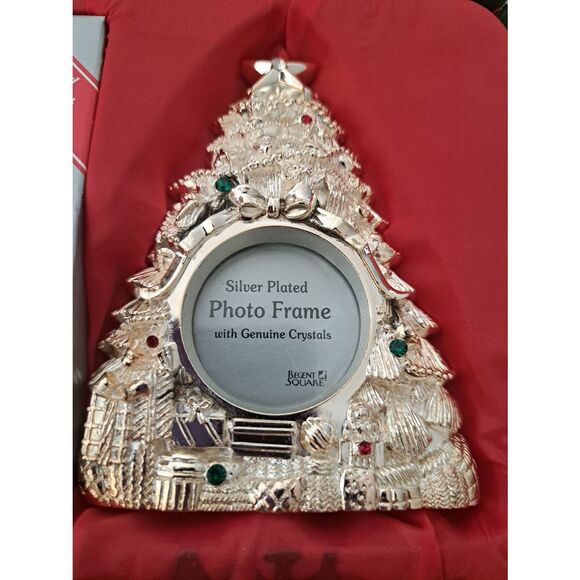 Regent Square Holiday Gift Pack Silver Plated Angel Ornament and Frame Set - Picture 5 of 6